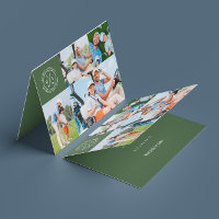 Fête des pères Monogramme Multi Photo Golf Custom