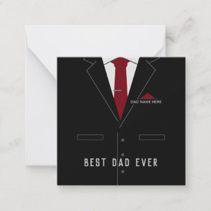 Carte Fête des pères personnalisée - Meilleur DAD 