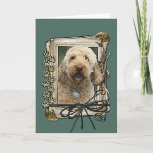 Carte Fête des pères - Poches de pierre - GoldenDoodle