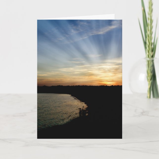 Carte Fête des pères pour le papa avec le bébé dans le (Devant)