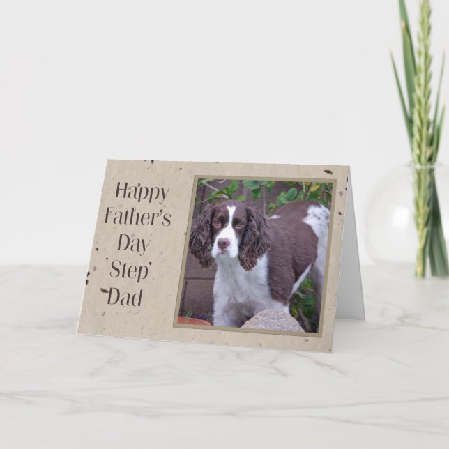 Carte fête des pères pour Step Papa (Devant)
