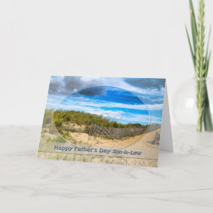 Carte FÊTE DES PÈRES - SON-EN-Beau - PLAGE/OCÉAN/DUNES/S