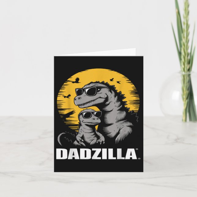 Carte Fête des pères Surprise Pour Dino Papa Ultimate -  (Devant)
