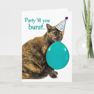 Carte Fête Drôle Jusqu'à ce que vous éclatez Joyeux 21e 