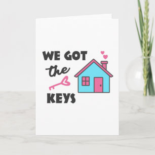 Carte Fête du réchauffement de la maison Nous avons les 