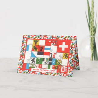 Carte Fête nationale suisse