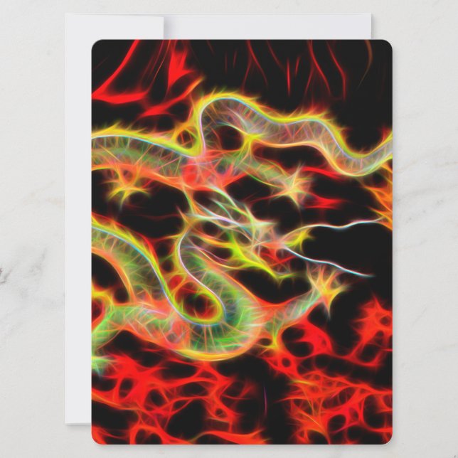 Carte Feu de dragon sur Lucky Energy (Devant)