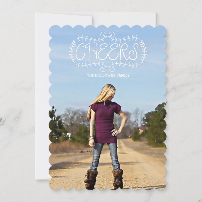 Carte feuilles et applaudissements (Devant)