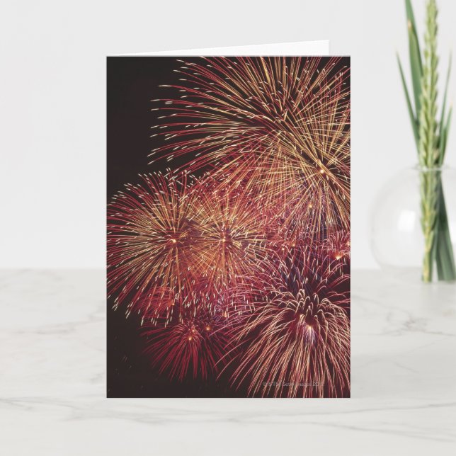 Carte Feux d'artifice 3 (Devant)