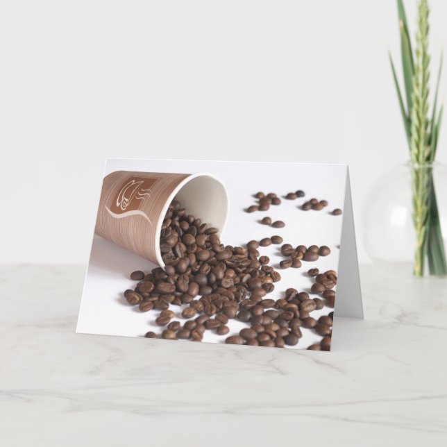 Carte Fèves de café (Devant)