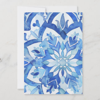 Carte Fiançailles méditerranéenne