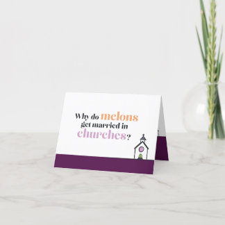 Carte Fiançailles Punny