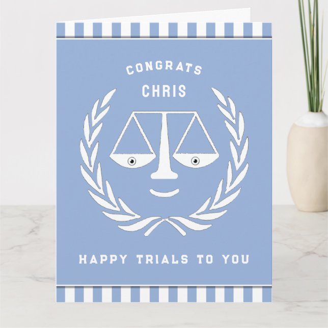 Carte Fiche d'études de droit (Devant)