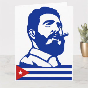 Carte Fidel Castro, Président, Révolution, Cuba, La Hava