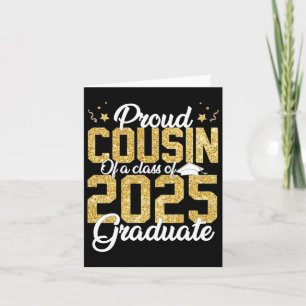 Carte Fier Cousin D'un Diplômé De La Promotion 2025 Seni