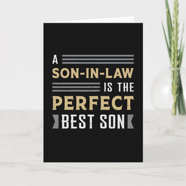 Carte Fier Meilleur Fils En Droit Son Awesome Idée Cadea (Devant)