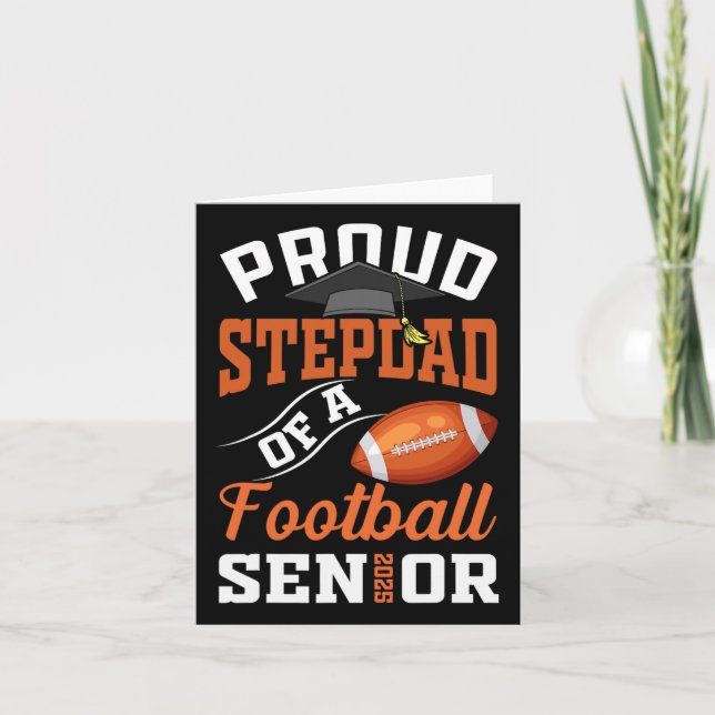 Carte Fier papa d'un terminale de la promotion 2025 (Devant)