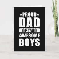 Fier père deux fils