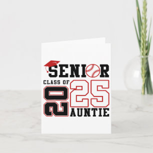 Carte Fier Tante D'Un Diplôme Bysebyll Senior 2025