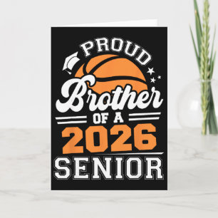 Carte Fière Frère D'un Senior Sketll Promotion 2026