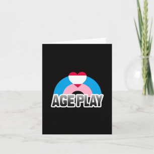 Carte Fierté de jeu d'âge