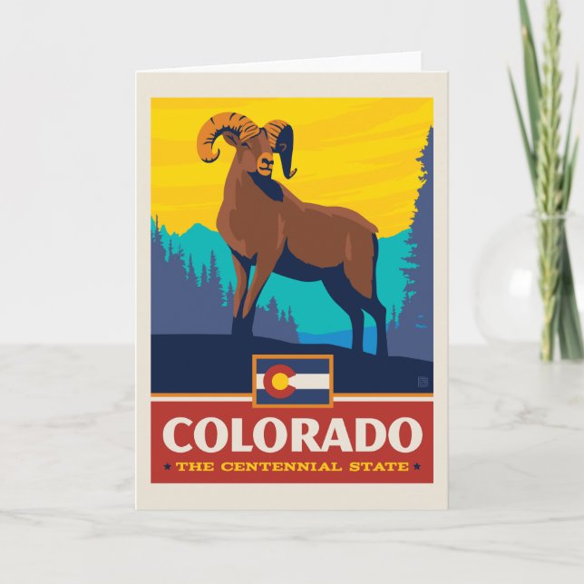 Carte Fierté de l'État | Colorado (Devant)