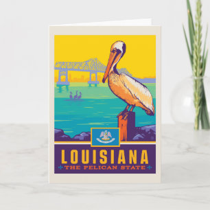 Carte Fierté de l'État   Louisiane