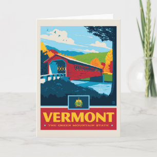 Carte Fierté de l'État   Vermont