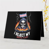 Fierté LGBT transgenre Je rejette ma chair mortell