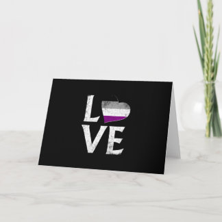 Carte Fierté sexuelle empilé amour