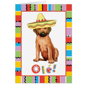 Carte Fiesta Rhodesian Ridgeback