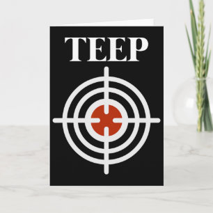 Carte Fig de Teep Target Bullseye Muay Thai Kick Boxing 