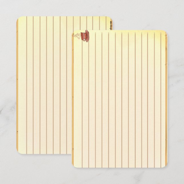 Carte Figdewdrop Relax Cup recipe notecards (Devant / Derrière)