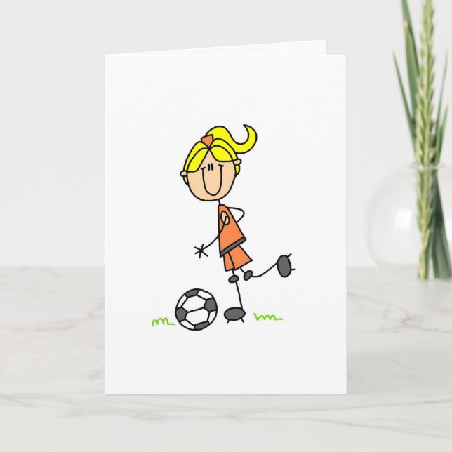 Carte Figure Stick Soccer (Devant)