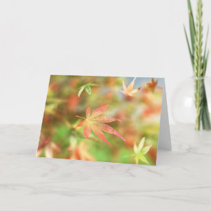 Carte Filigree Automne