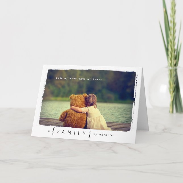 Carte Fille adoptive (Devant)