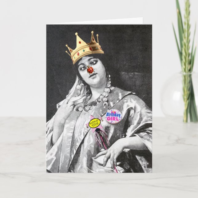 Carte Fille d'anniversaire (Devant)