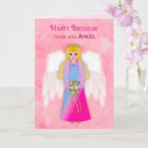Fille d'anniversaire Notre Ange Angélique Angel