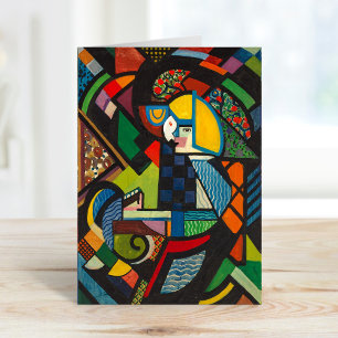 Carte Fille dans un rocher Henry Lyman Saÿen