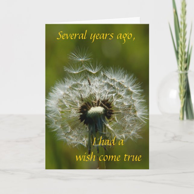 Carte Fille de joyeux anniversaire (Devant)