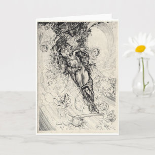 Carte Fille de l'Assistant Arc-en-ciel d'Oz BLANK