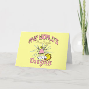 Carte Fille la plus angélique