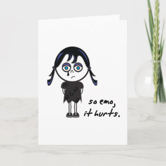 Carte fille si emo