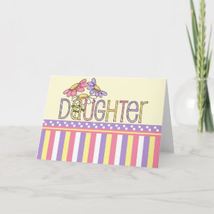 Carte Fille Tee - shirts et GIfts - Parfait pour la fête