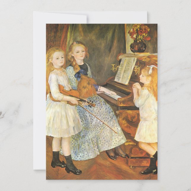 Carte Filles de Catulle Mendes par Pierre Renoir (Devant)