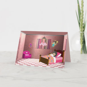 Carte Filles Dents Fairy Card 2