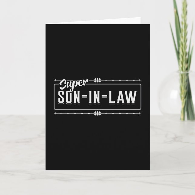 Carte Fils En Droit Son Meilleur Plate-forme Awesome Idé (Devant)