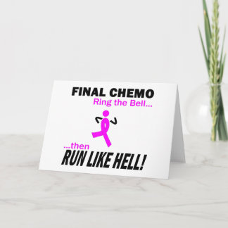 Carte Finale Chimo Courir Comme L'Enfer - Cancer Du Sein