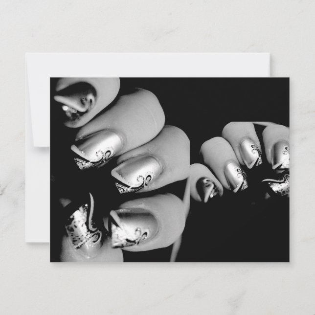 Carte Fingernails Designer (Devant)