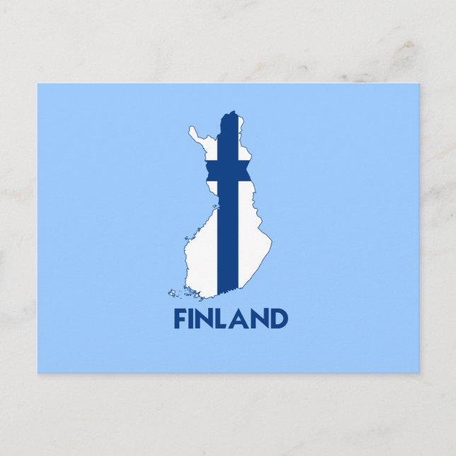 CARTE FINLANDE (Devant)